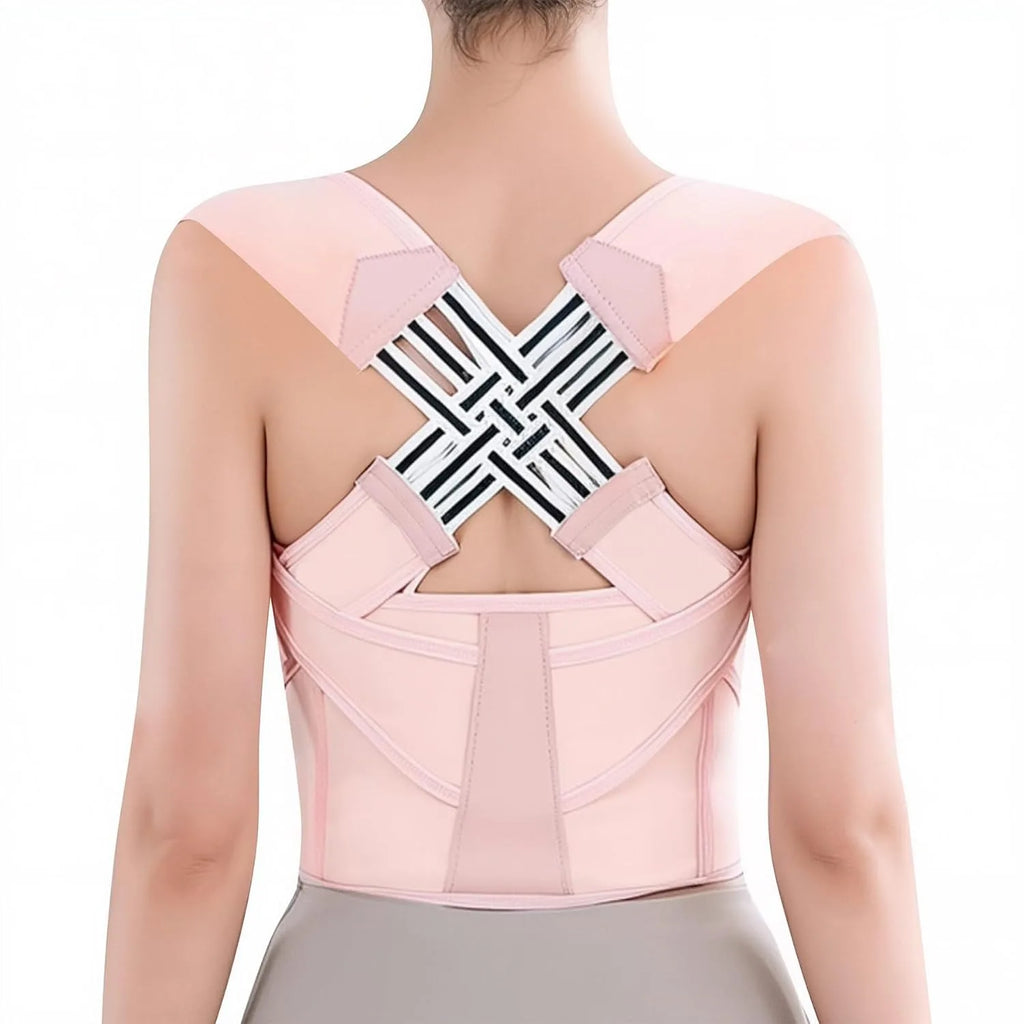 Posture Corrector for Women and Men, Adjustable Shoulder Posture Brace, Back Straightener Posture, Used for Middle Upper Spine