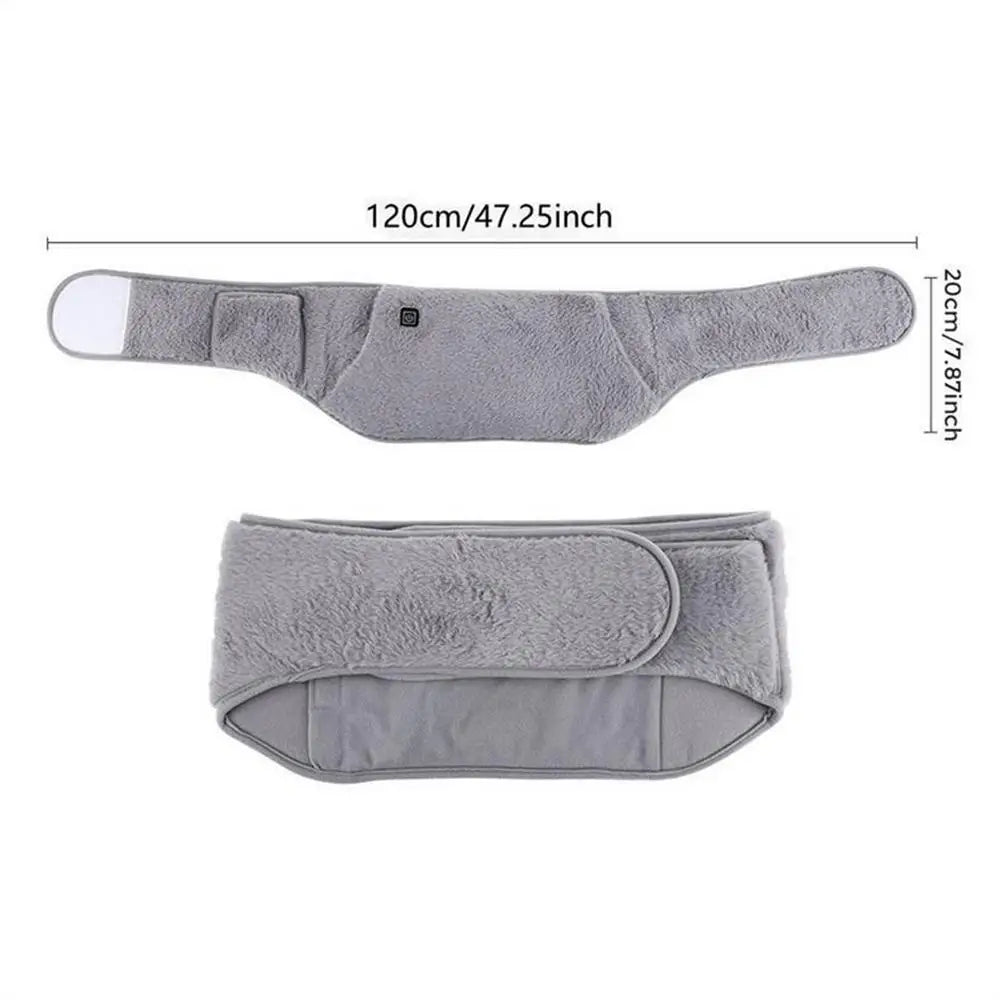Abdominal Heating Pad 3-Level Electric Waist Belt Warmer Heated Waist Belt hand warmer for Menstrual Belly and Abdominal Comfort