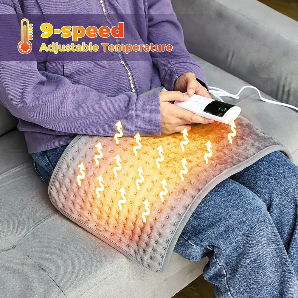 Electric Heating Pad Warm Winter Physiotherapy Blanket Shoulder Neck Legs Back Spine Leg Pain Relief Hot Compress Pad Cushion