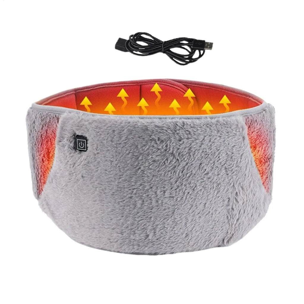 Abdominal Heating Pad 3-Level Electric Waist Belt Warmer Heated Waist Belt hand warmer for Menstrual Belly and Abdominal Comfort